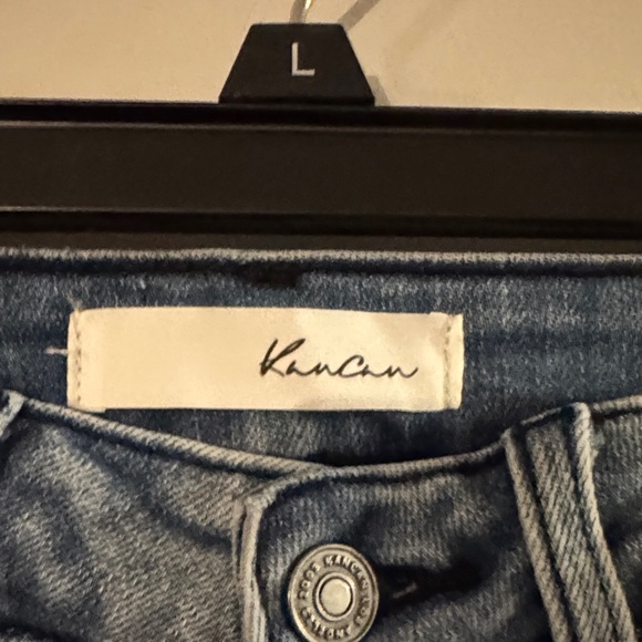 KanCan Dark Blue Distressed Skinny Jeans - Picture 2 of 8